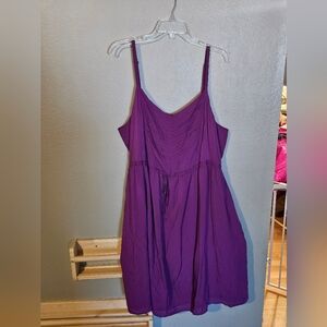 Purple Sleeveless Dress Old Navy